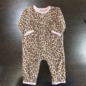 Carter’s Fleece Footless Jumpsuit Set of 2 Size 3 Months